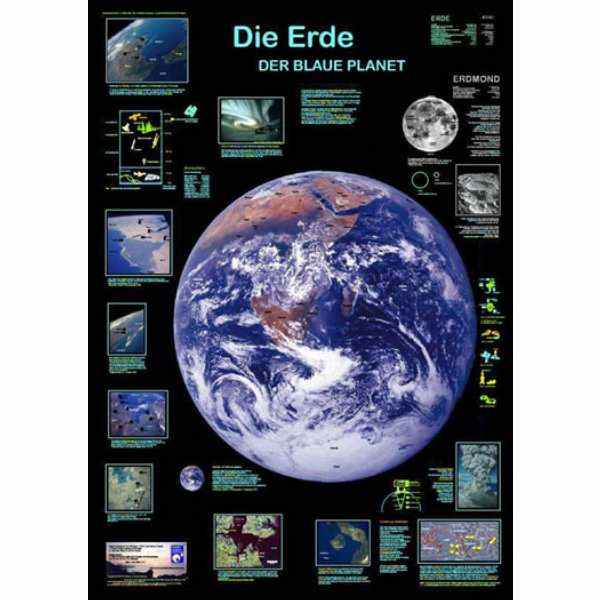 Astro-Poster "Planet Erde"